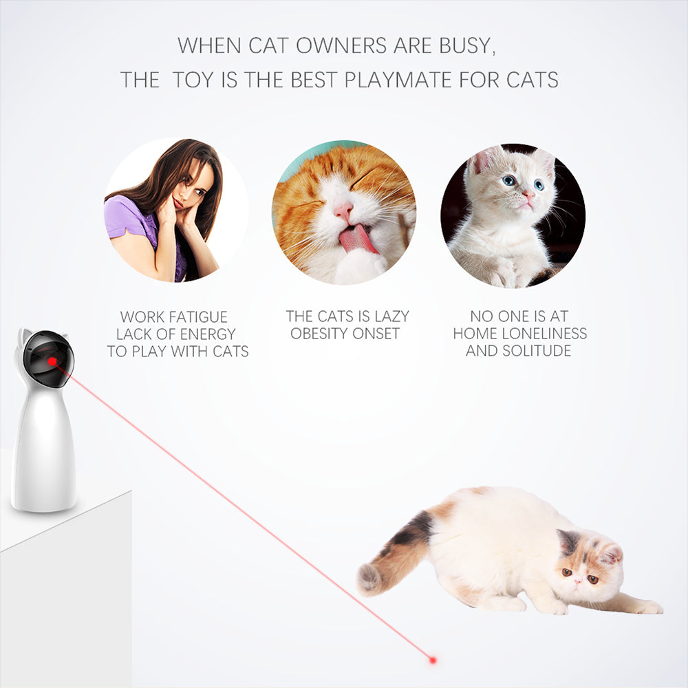 Automatic Laser Pointer Cat Toy