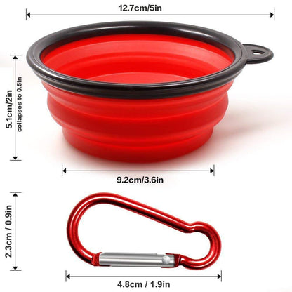 Collapsible Pet Travel Bowl