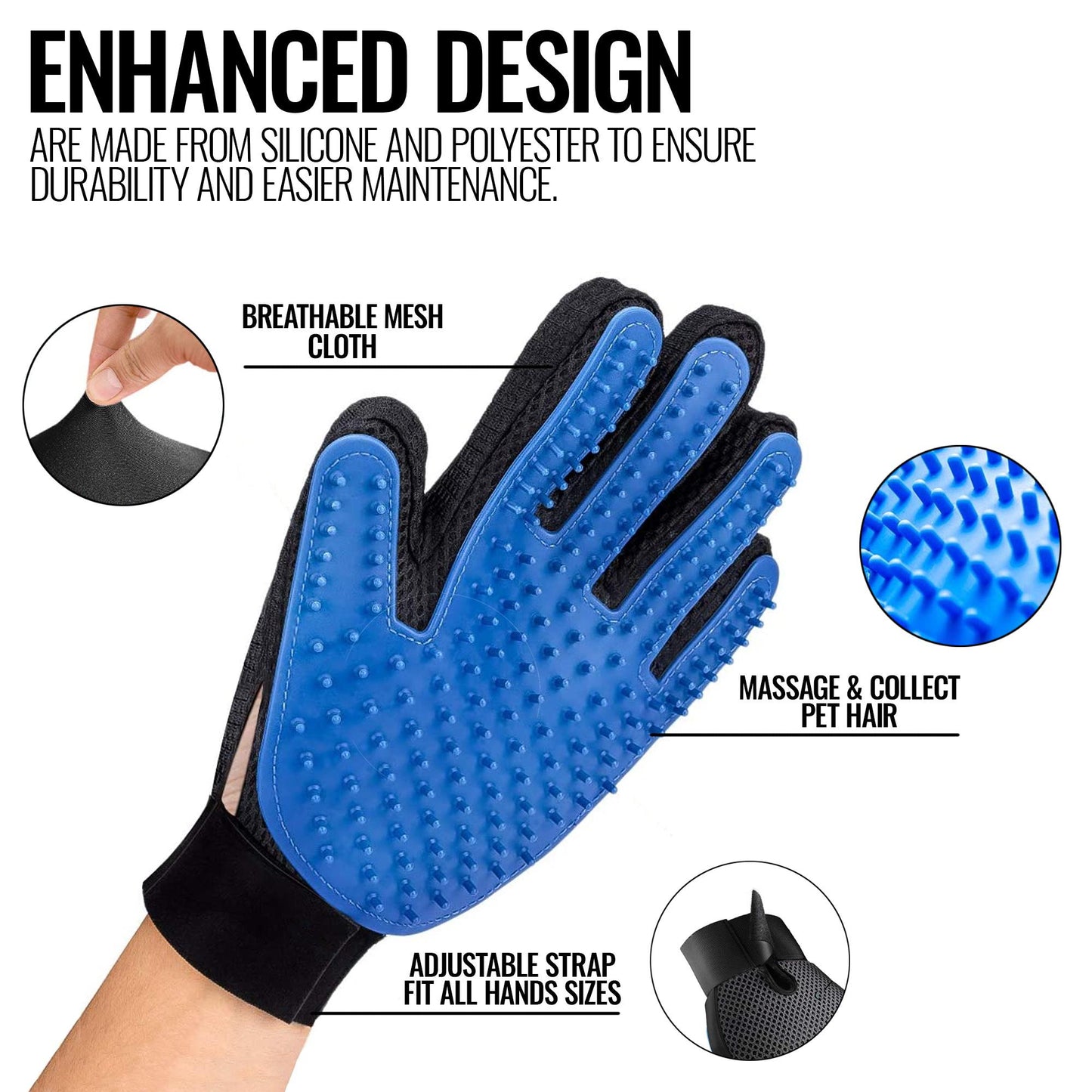 Pet Grooming Glove