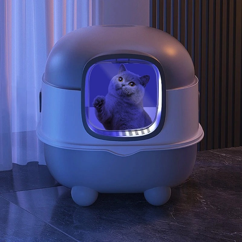 Enclosed Soft Litter Box