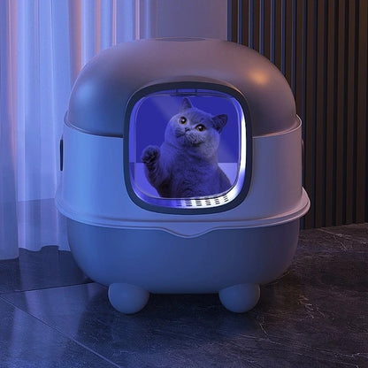 Enclosed Soft Litter Box